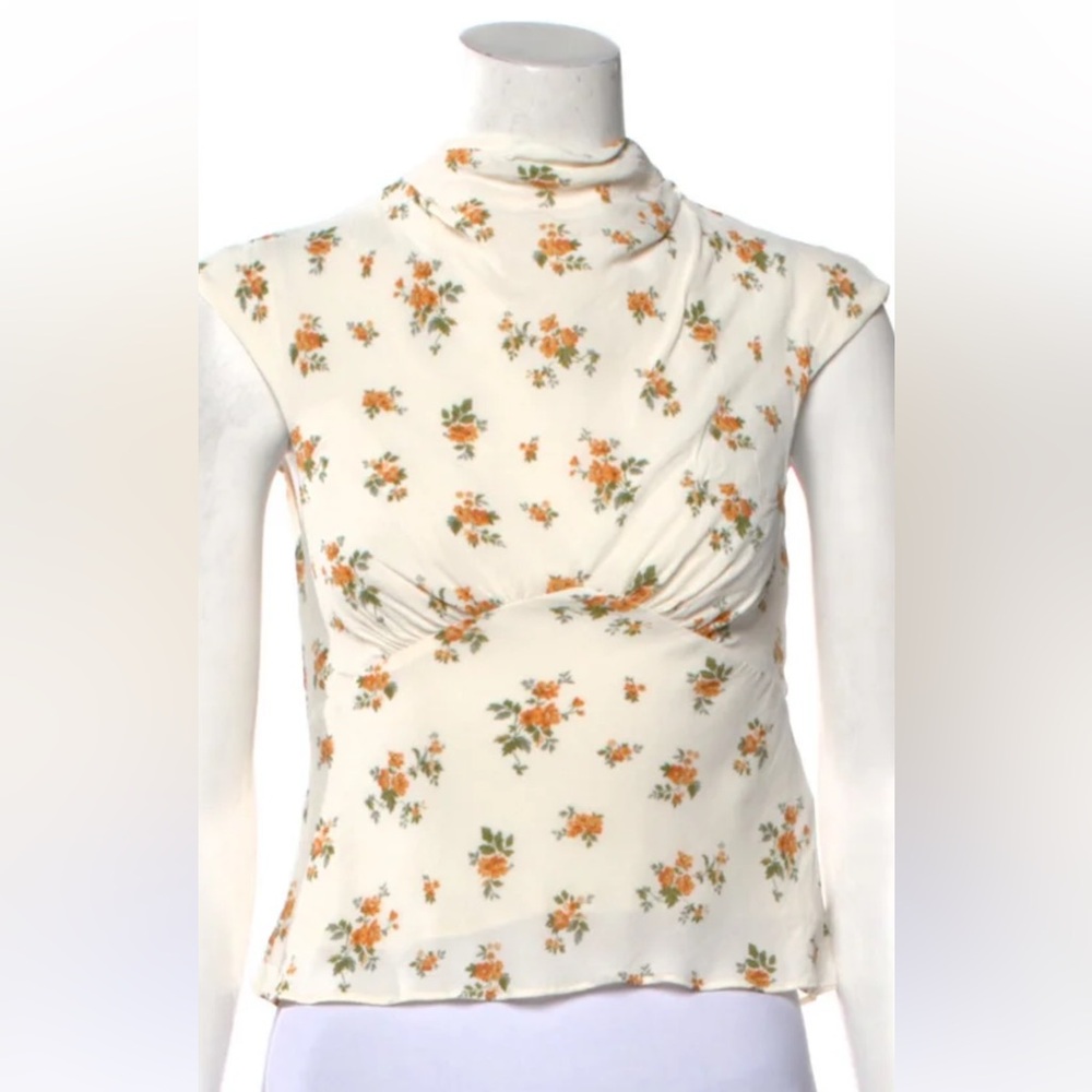 Reformation high neck top